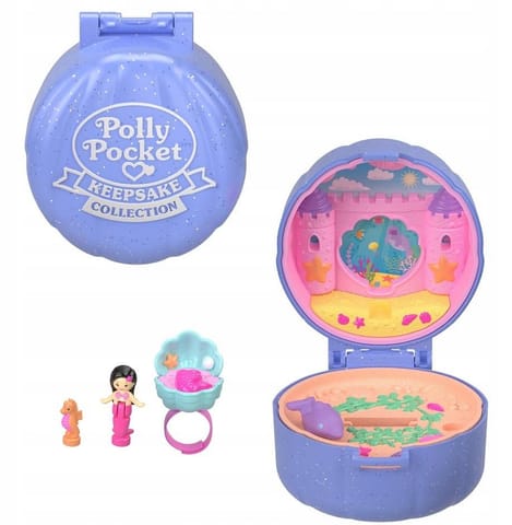 ⁨Polly Pocket Zestaw kompaktowy z pierścionkiem⁩ w sklepie Wasserman.eu