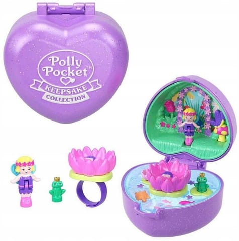 ⁨Polly Pocket Zestaw Serduszko z pierścionkiem⁩ w sklepie Wasserman.eu
