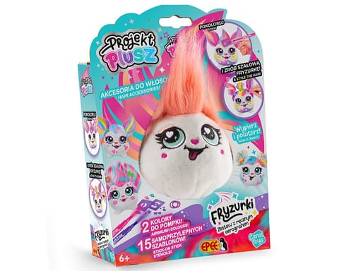 ⁨Mascot Projekt Plusz Fryzurki - Handheld Airbrush Kit Iskierka⁩ at Wasserman.eu