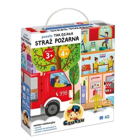 ⁨Puzzle Tak działa Straż pożarna⁩ w sklepie Wasserman.eu