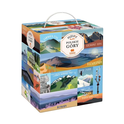 ⁨Puzzle Puzzlove Polskie góry 1000 elementów⁩ w sklepie Wasserman.eu