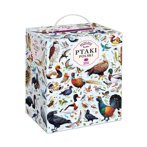 ⁨Puzzle Puzzlove Ptaki 200 elementów⁩ w sklepie Wasserman.eu