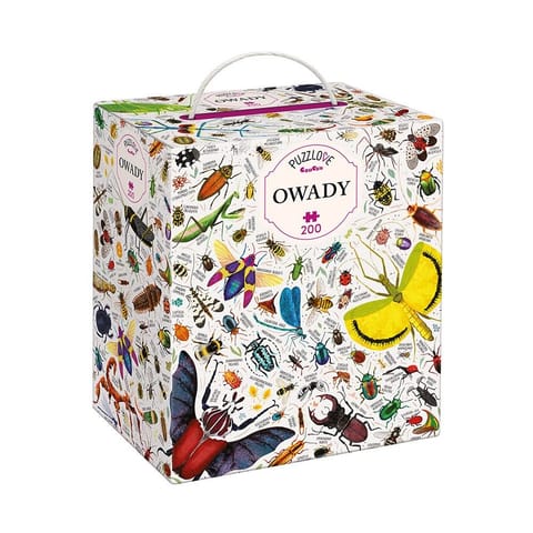 ⁨Puzzle Puzzlove Owady 200 elementów⁩ w sklepie Wasserman.eu