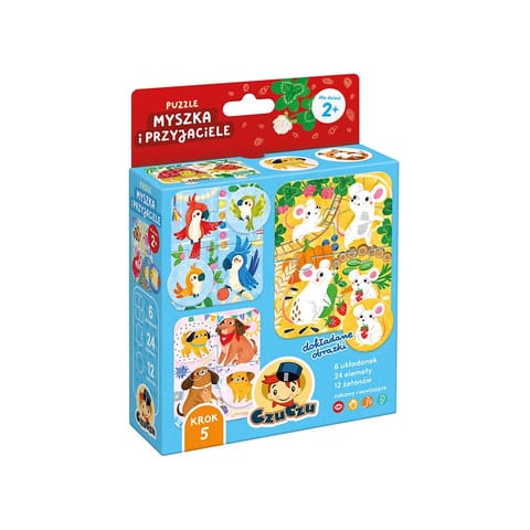 ⁨Puzzle Myszka i przyjaciele⁩ w sklepie Wasserman.eu