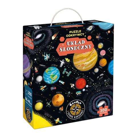 ⁨Puzzle Odkrywcy - Układ słoneczny 300 elementów⁩ w sklepie Wasserman.eu