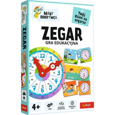 Gra Zegar Mały Odkrywca w sklepie Wasserman.eu