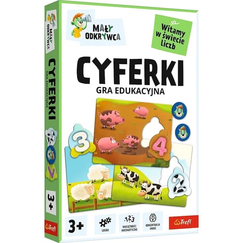 Gra Cyferki Mały Odkrywca w sklepie Wasserman.eu