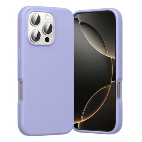 ⁨Etui ochronne do iPhone 16 Pro Vention MagSafe silikon liliowe fioletowe⁩ w sklepie Wasserman.eu