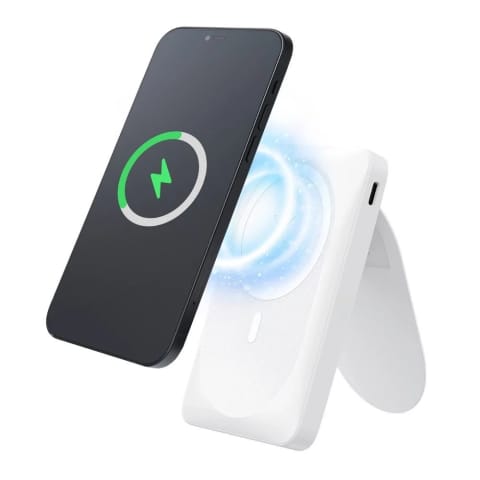 ⁨Powerbank Forcell MagStand 10000mAh MagSafe PD QC 15W USB-C + Podpórka⁩ w sklepie Wasserman.eu