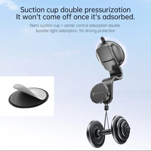 ⁨Uchwyt Samochodowy Forcell Magnetyczny Elastyczny 20 cm 2w1⁩ w sklepie Wasserman.eu