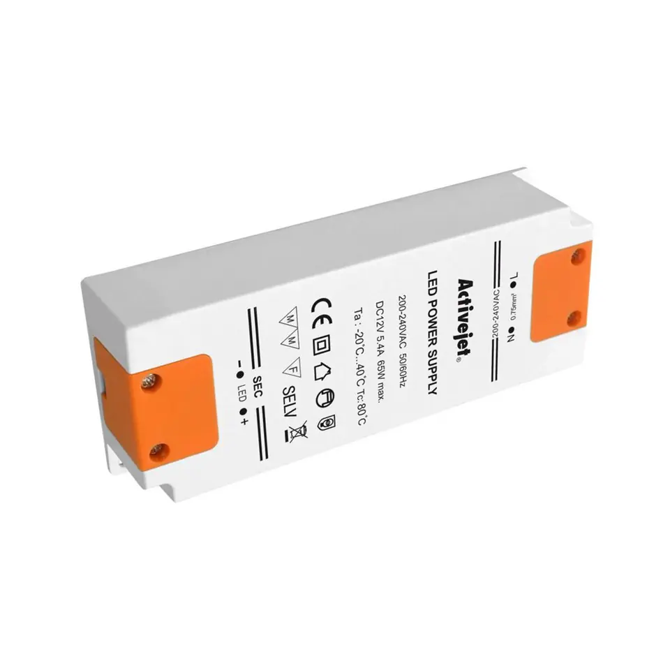 Activejet AJE-DRIVE LED 65W IP20 LED power supply at Wasserman.eu