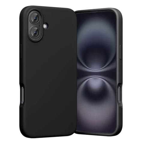 ⁨Etui ochronne do iPhone 16 Plus Vention MagSafe silikonowe czarne⁩ w sklepie Wasserman.eu