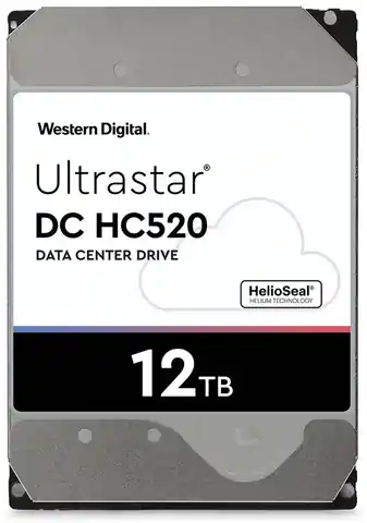 ⁨Dysk serwerowy HDD Western Digital Ultrastar DC HC520 (He12) HUH721212ALN604 (12 TB; 3.5"; SATA III)⁩ w sklepie Wasserman.eu