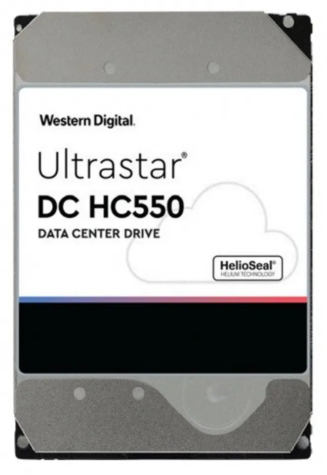 ⁨Dysk serwerowy HDD Western Digital Ultrastar DC HC550 WUH721816AL5204 (16 TB; 3.5"; SAS)⁩ w sklepie Wasserman.eu