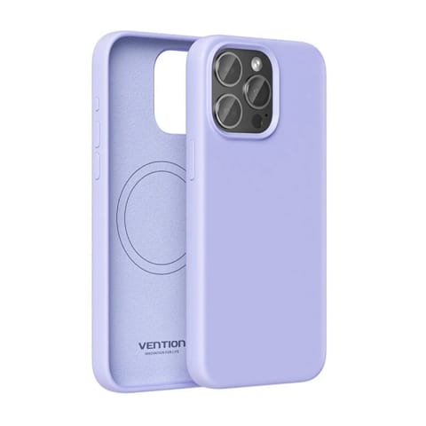 ⁨Etui ochronne do iPhone 15 Pro Vention KUFV0-30 MagSafe fiolet lawenda⁩ w sklepie Wasserman.eu