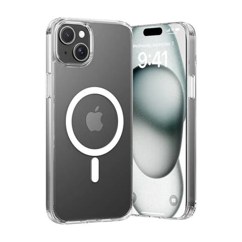 ⁨Etui ochronne do iPhone 15 Vention KUCT0-10 MagSafe przezroczyste transparent⁩ w sklepie Wasserman.eu