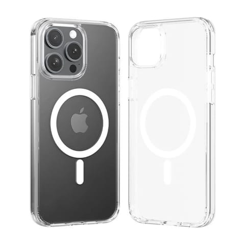 ⁨Etui ochronne do iPhone 14 Pro Vention KUBT0-30 Przezroczyste MagSafe Transparent⁩ w sklepie Wasserman.eu