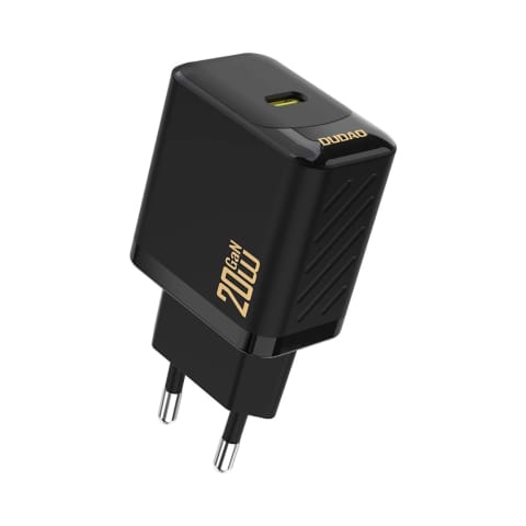 ⁨Ładowarka Dudao A26 PD20W GaN USB-C | Szybkie ładowanie Power Delivery - Czarna⁩ w sklepie Wasserman.eu