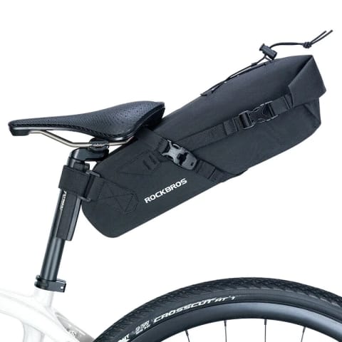 ⁨Torba rowerowa Rockbros pod siodełko 3L - czarna⁩ w sklepie Wasserman.eu