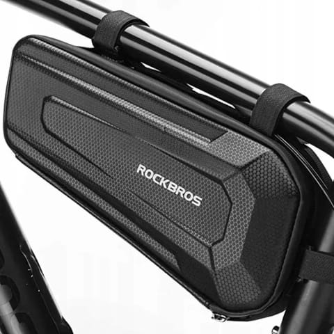 ⁨Torba Rockbros B67 na ramę roweru 2,5L Wodoodporna Czarna⁩ w sklepie Wasserman.eu