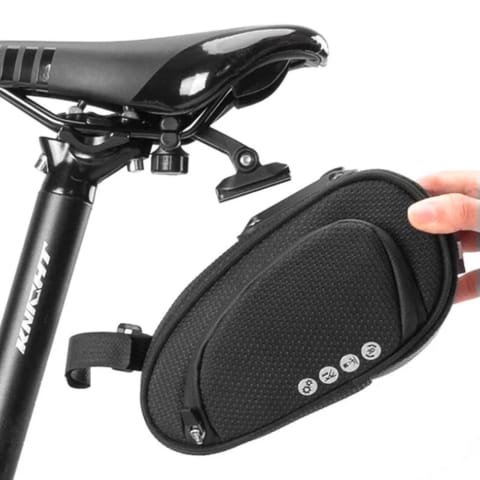 ⁨Torba Rockbros C40 Pod Siodełko Rowerowe Czarna Wodoodporna⁩ w sklepie Wasserman.eu