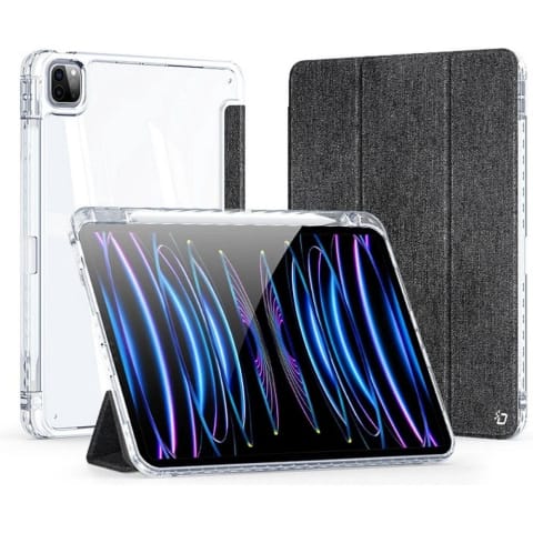 ⁨Etui ochronne z rysikiem do iPad Pro 11 (2024) DUX DUCIS UNID Czarne⁩ w sklepie Wasserman.eu