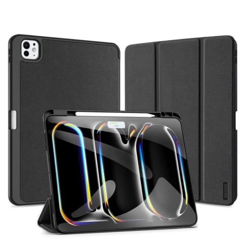 ⁨Etui ochronne z rysikiem do iPad Pro 13 (2024) DUX DUCIS DOMO Czarne⁩ w sklepie Wasserman.eu