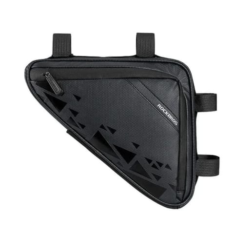 ⁨Torba Rowerowa Rockbros B39-2 Na Ramę 1,5L Wodoodporna Czarna⁩ w sklepie Wasserman.eu