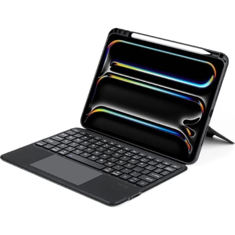 ⁨Etui ochronne z klawiaturą bluetooth do iPad Pro 11 (2024)  DUX DUCIS DK Czarne⁩ w sklepie Wasserman.eu