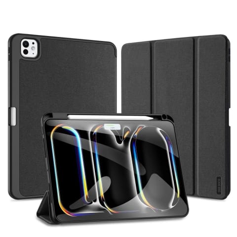 ⁨Etui ochronne z rysikiem do iPad Pro 11 (2024) DUX DUCIS DOMO Czarne⁩ w sklepie Wasserman.eu