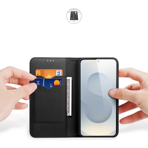 ⁨Etui Dux Ducis Hivo na Samsung Galaxy S25 Edge z klapką ochrona RFID⁩ w sklepie Wasserman.eu