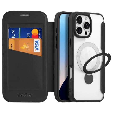 ⁨Etui do iPhone 16 Pro Max Dux Ducis Skin X Pro MagSafe Podstawka⁩ w sklepie Wasserman.eu