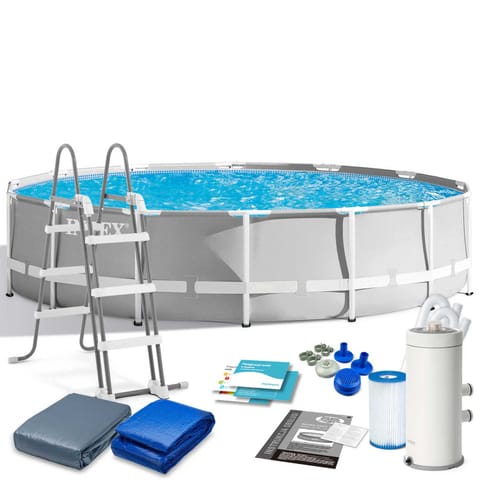 ⁨Basen ogrodowy stelażowy 427 x 107 cm 12w1 INTEX 26720⁩ w sklepie Wasserman.eu