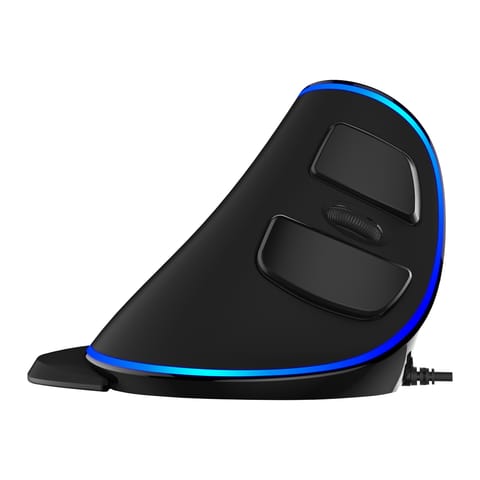 ⁨Mysz optyczna Delux M618 PLUS przewodowa LED blue⁩ w sklepie Wasserman.eu