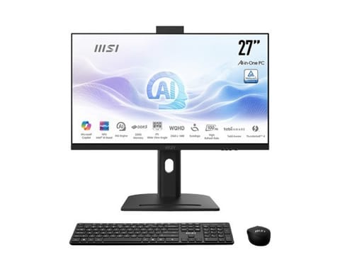 ⁨Komputer All-in-One Modern AM273QP AI 1UM-07SEU W11P/Intel Core Ultra 7/32GB/1TB/UMA/27 cali/Czarny⁩ w sklepie Wasserman.eu