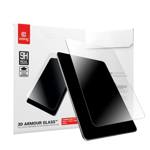 Crong 3D Armour Glass – Szkło hartowane iPad 11" (2025) / iPad 10.9" (2022) w sklepie Wasserman.eu