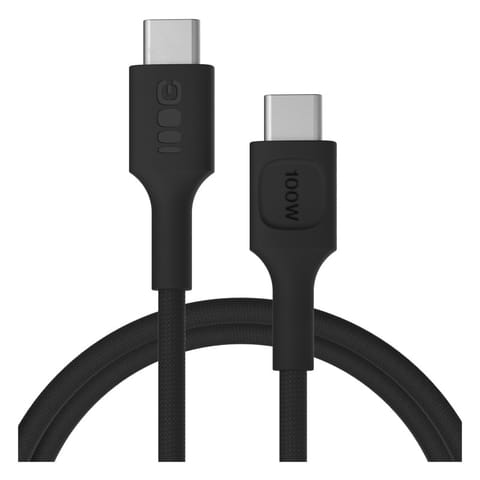 ⁨Kabel USB-C-USB-C PowerStream 100W oplot 1,2m czarny⁩ w sklepie Wasserman.eu