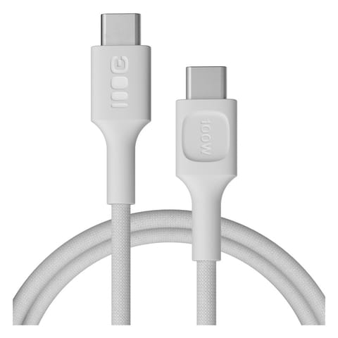 ⁨Kabel USB-C-USB-C PowerStream 100W oplot 1,2m biały⁩ w sklepie Wasserman.eu