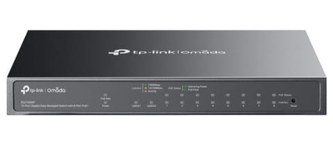 ⁨Przełącznik ES210GMP Omada 10-Port Gigabit Easy Managed Switch with 8-Port PoE+⁩ w sklepie Wasserman.eu