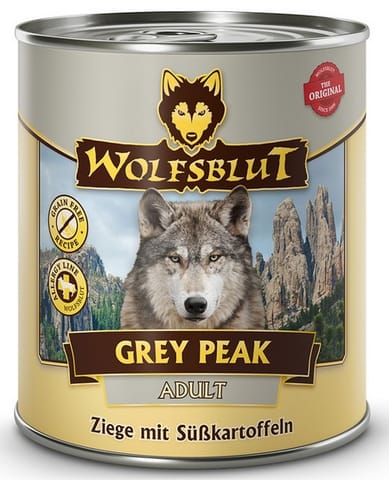 ⁨Wolfsblut Dog Grey Peak - koza i bataty puszka 800g⁩ w sklepie Wasserman.eu