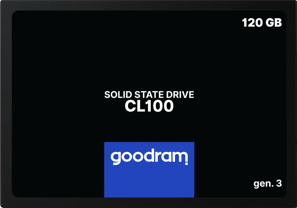 ⁨SSD GOODRAM CL100 Gen. 3 120GB SATA III 2,5 RETAIL⁩ w sklepie Wasserman.eu