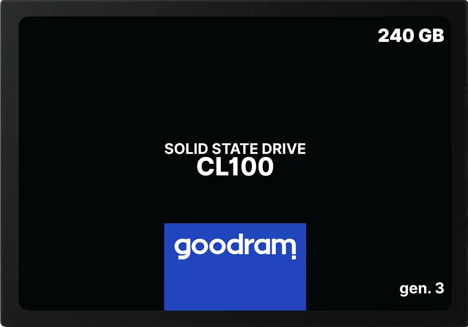 SSD GOODRAM CL100 Gen. 3 240GB SATA III 2,5 at Wasserman.eu