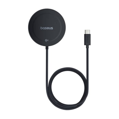 ⁨Podstawka ładująca 15W Baseus Simple Mini4 (czarna)⁩ w sklepie Wasserman.eu