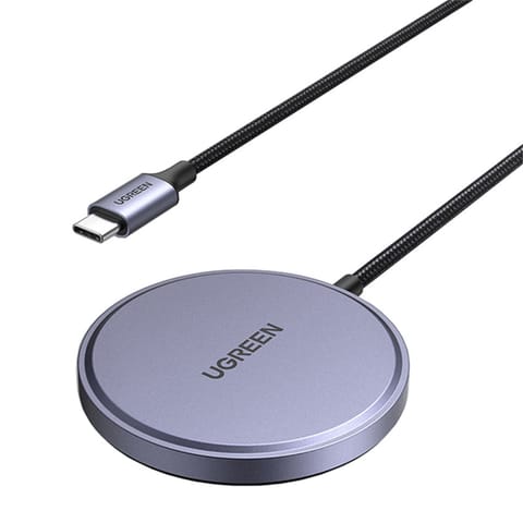 ⁨Magnetyczna ładowarka bezprzewodowa UGREEN W703, MagSafe W703, 15W, 1.5m⁩ w sklepie Wasserman.eu