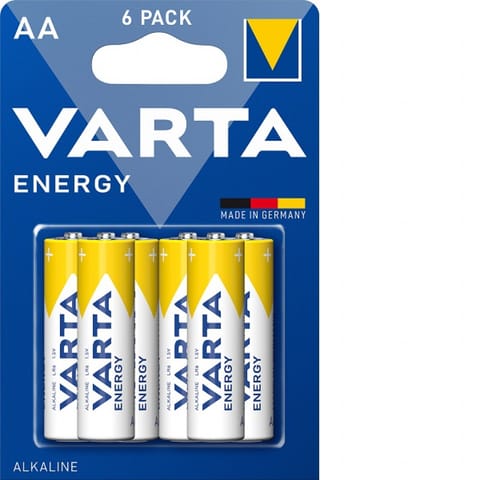 ⁨BATERIE ALKALICZNE VARTA R6 (AA) ENERGY  6szt⁩ w sklepie Wasserman.eu