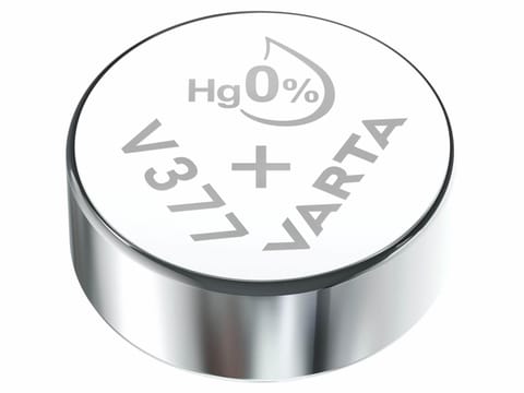 ⁨BATERIA SREBROWA VARTA 1.5V V377/ SR66 24mAh 1,55V 1szt⁩ w sklepie Wasserman.eu