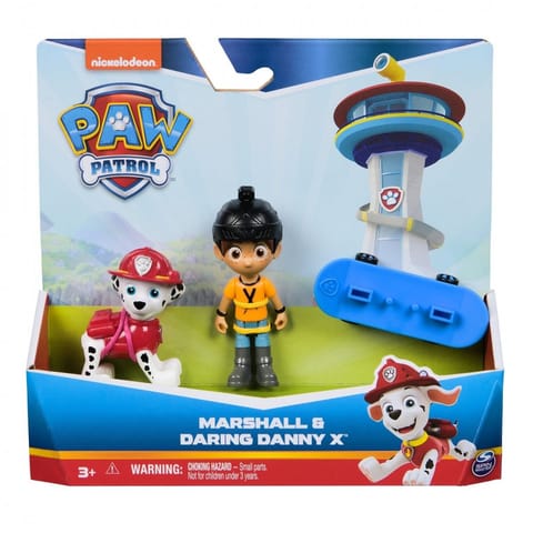 ⁨Figurki Psi Patrol, Marshall i Odważny Danny X⁩ w sklepie Wasserman.eu