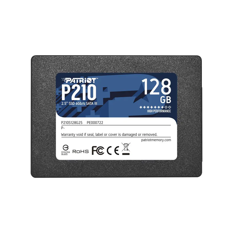 ⁨Patriot Memory P210 2.5" 128 GB Serial  ATA III⁩ at Wasserman.eu