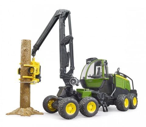 Harwester John Deere 1270G z kontenerem drzewa BRUDER w sklepie Wasserman.eu