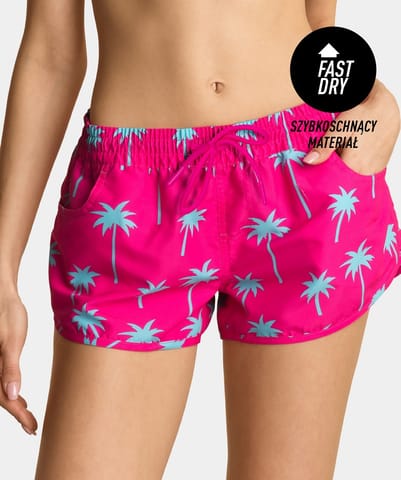 BEACH SHORTS ATLANTIC KSS-002 WL22 women (Pink, Size S (36)) at Wasserman.eu